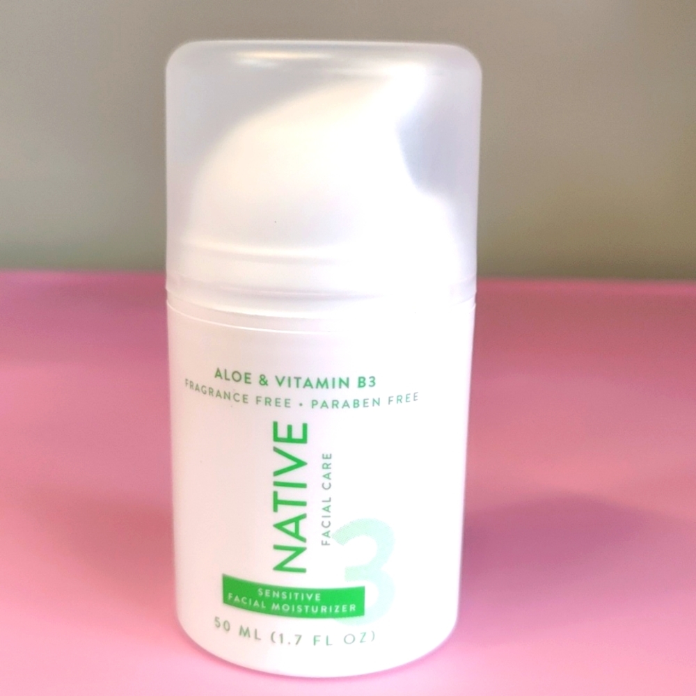 Native Facial Care 3 - sensitive facial moisturizer
